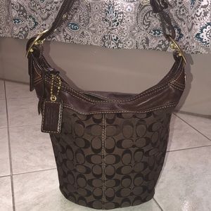 Large Brown Coach bag